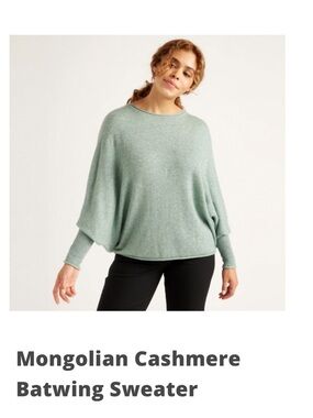 Quince Mongolian Cashmere Batwing Sweater